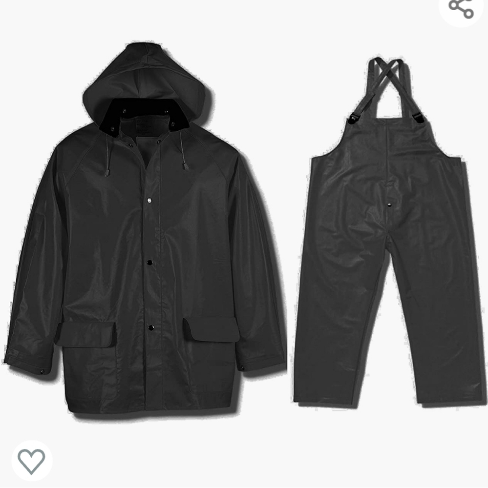 Viking Handyman Waterproof & Windproof  Chemical Resistant Suit in Black 🆕️